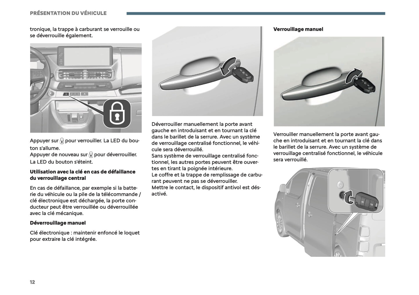 2026 Citroën Jumpy/Dispatch/SpaceTourer Manuel du propriétaire | Français