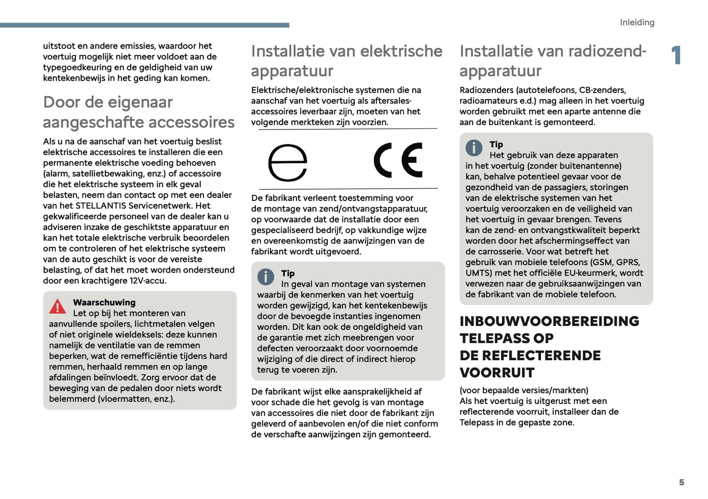 2025-2026 Citroën Jumper/Relay Owner's Manual | Dutch