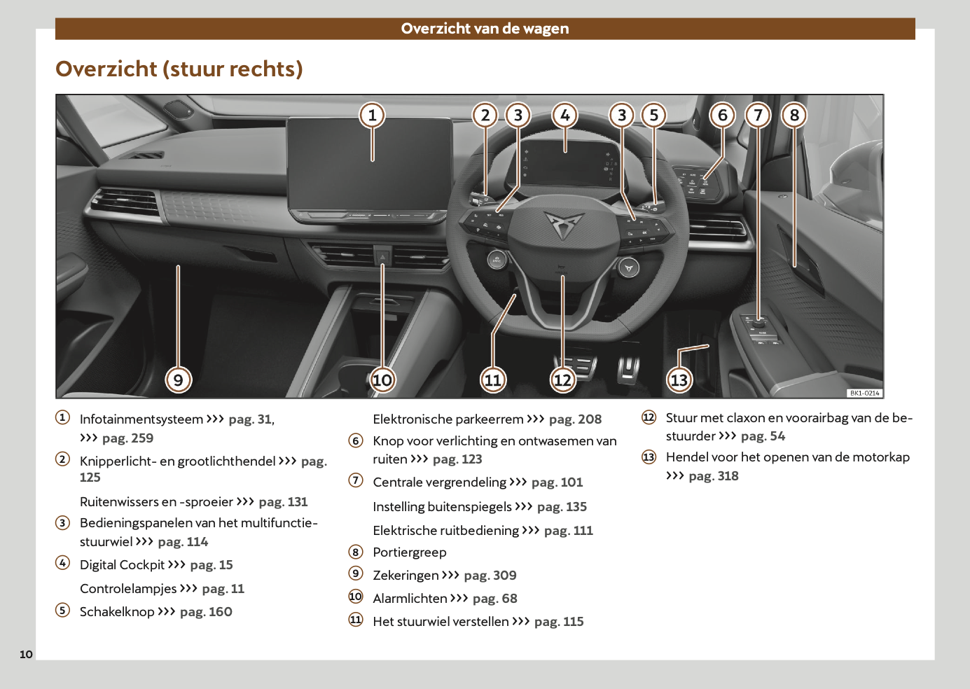 2024-2025 Cupra Born Owner's Manual | Dutch