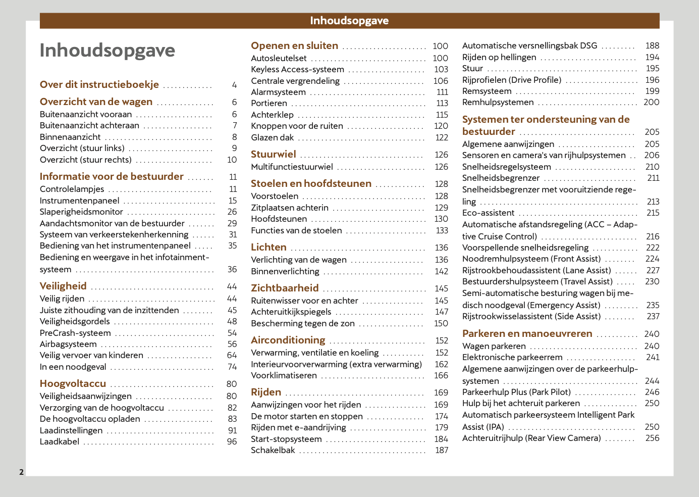 2024-2025 Cupra Formentor Owner's Manual | Dutch