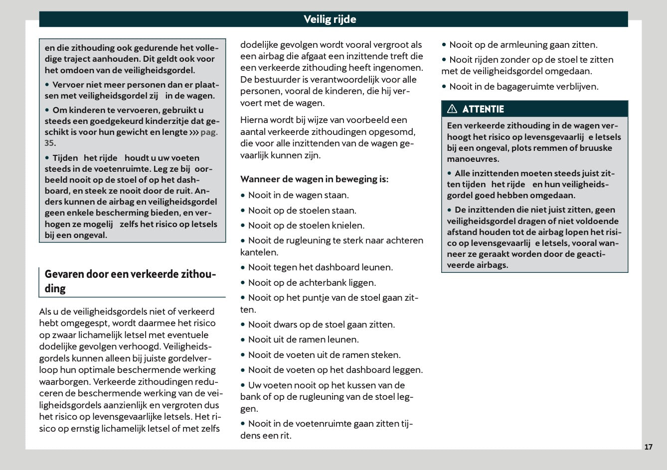 2021 Cupra Leon Owner's Manual | Dutch