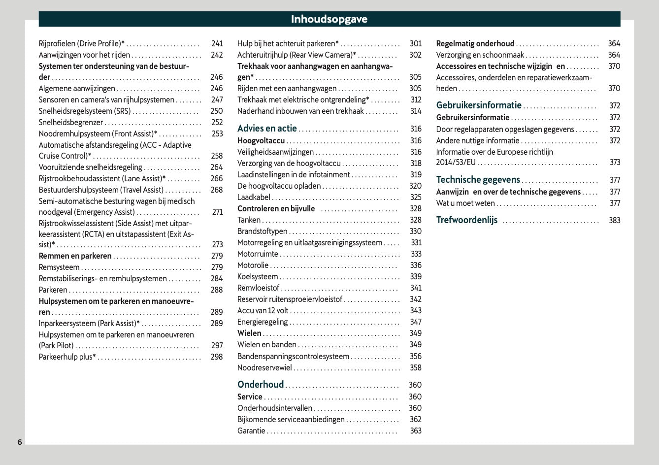 2021 Cupra Leon Owner's Manual | Dutch