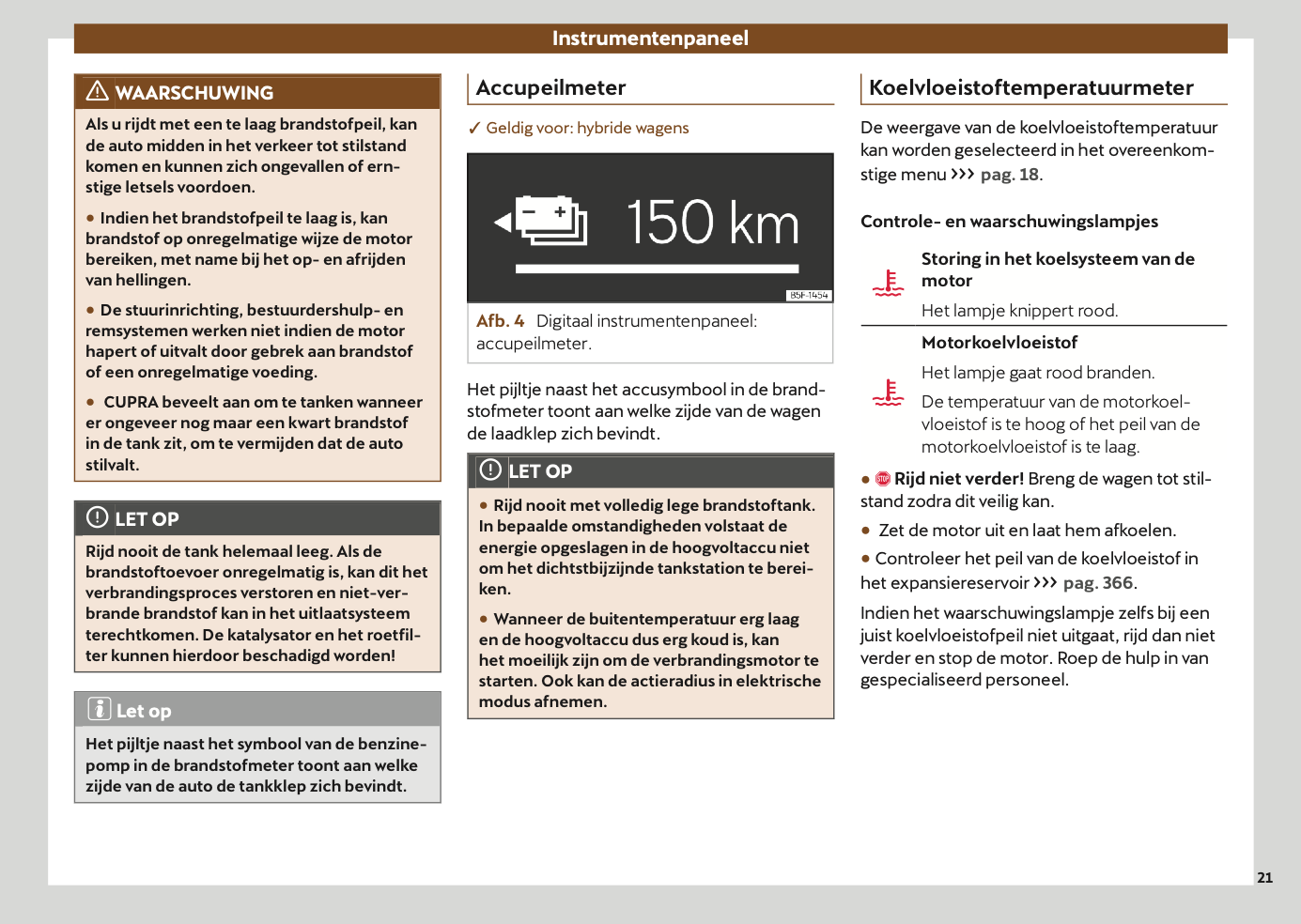 2024-2025 Cupra Leon Owner's Manual | Dutch