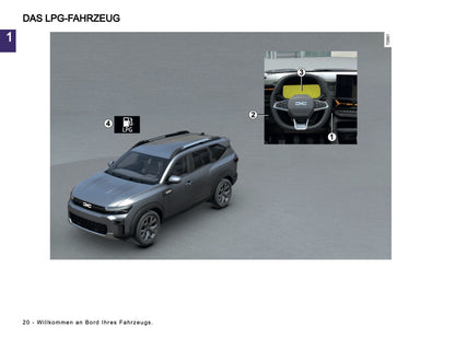2025-2026 Dacia Bigster Bedienungsanleitung | Deutsch