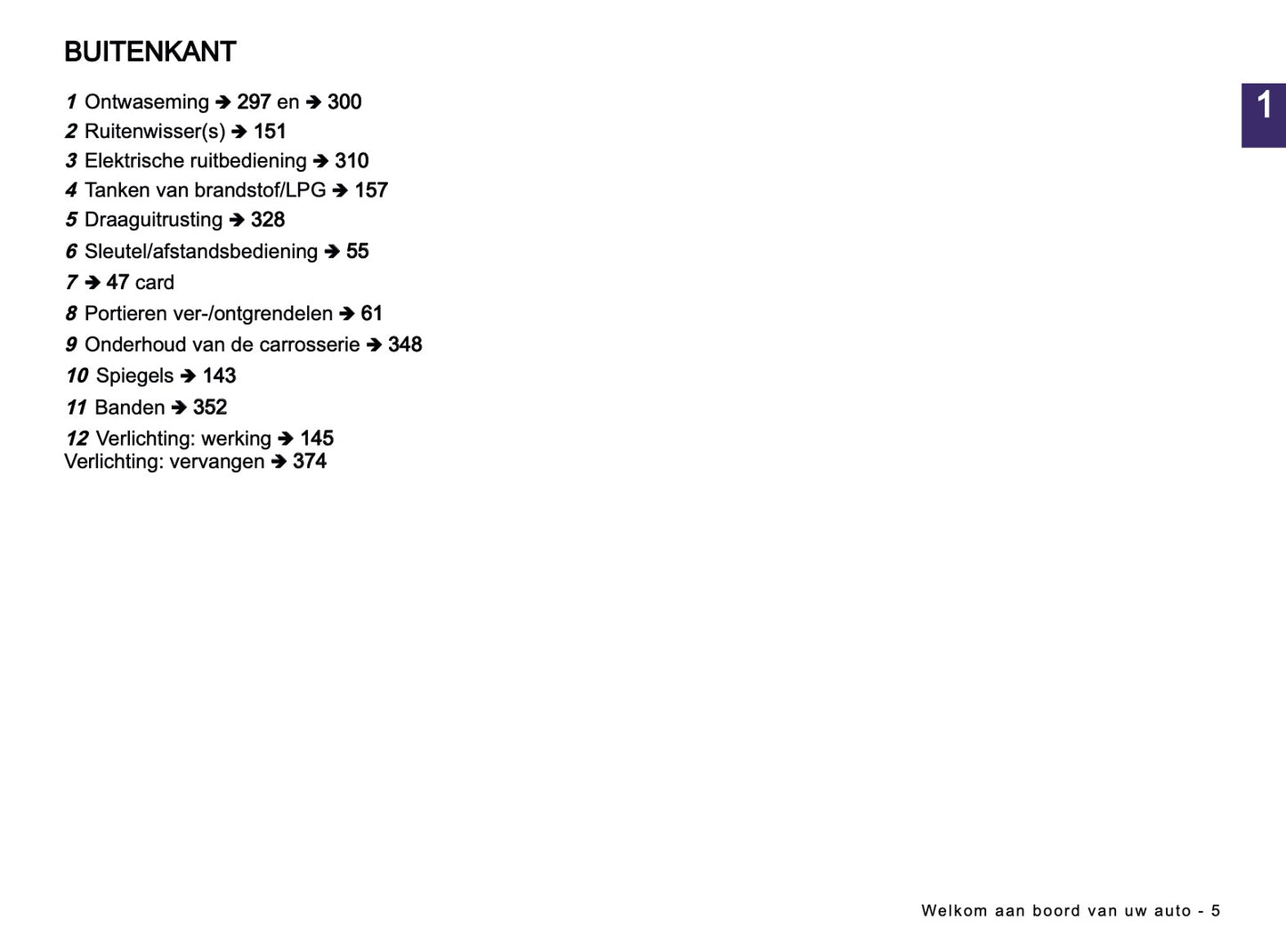 2026 Dacia Duster Owner's Manual | Dutch