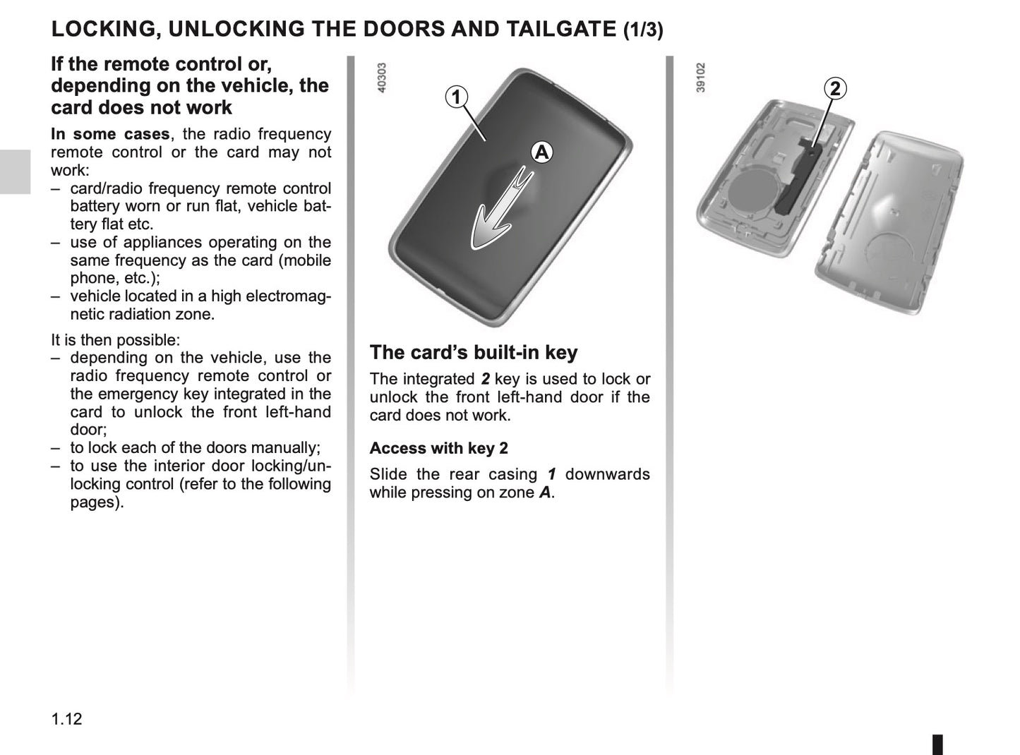 2018-2021 Dacia Duster Owner's Manual | English