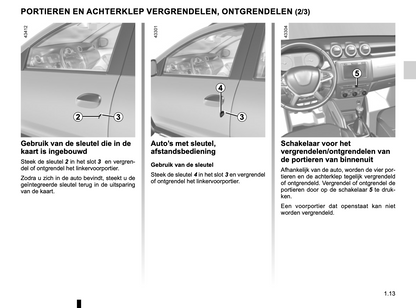 2022-2023 Dacia Duster Gebruikershandleiding | Nederlands