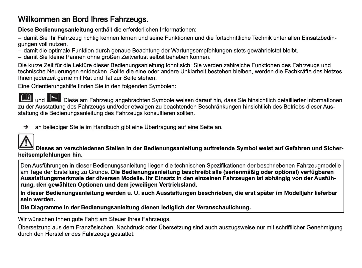2025-2026 Dacia Jogger Owner's Manual | German