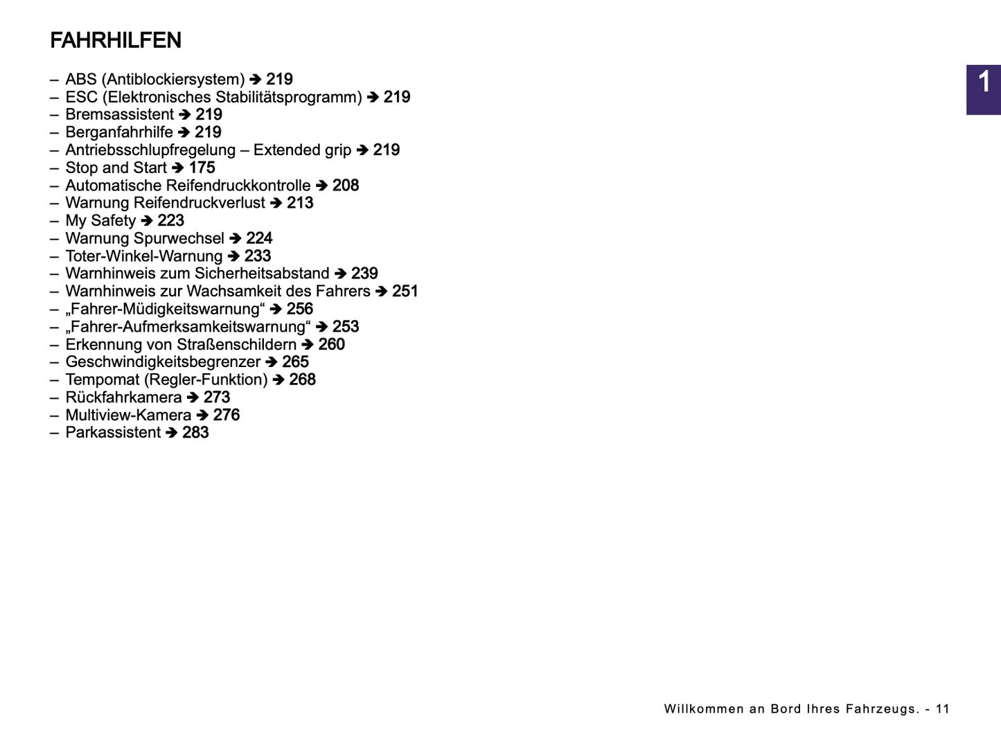 2025-2026 Dacia Jogger Owner's Manual | German