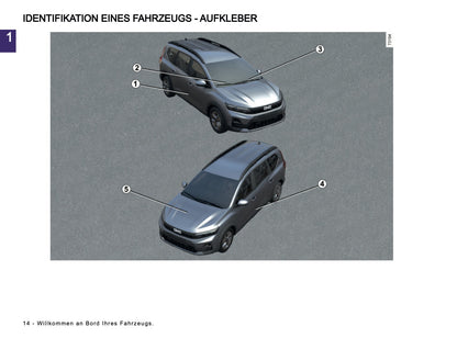 2025-2026 Dacia Jogger Owner's Manual | German