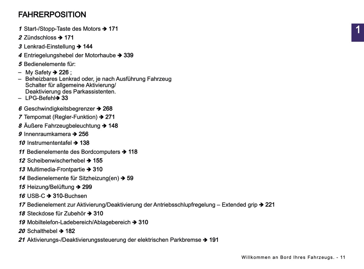 2026 Dacia Jogger Owner's Manual | German