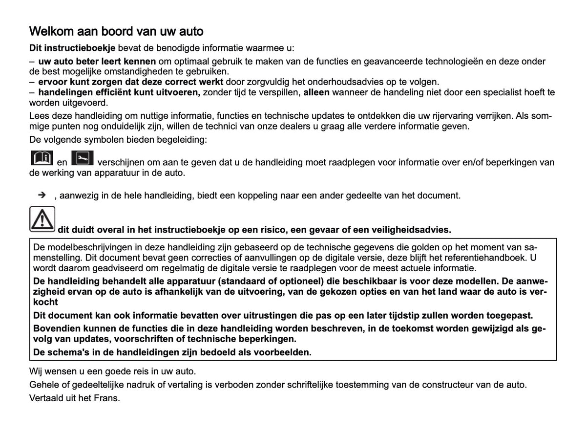 2026 Dacia Jogger Owner's Manual | Dutch