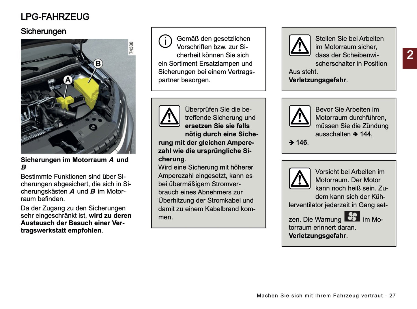 2025-2026 Dacia Sandero/Sandero Stepway Owner's Manual | German