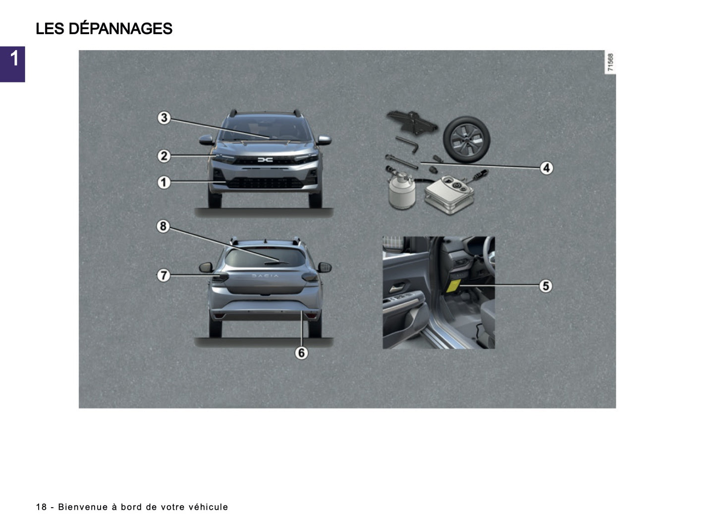 2025-2026 Dacia Sandero/Sandero Stepway Manuel du propriétaire | Français