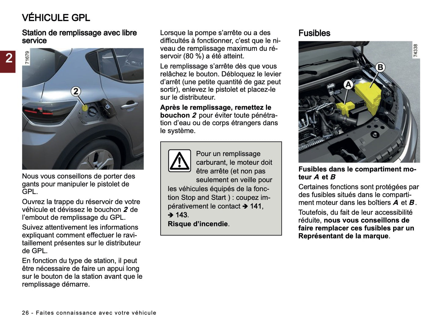 2025-2026 Dacia Sandero/Sandero Stepway Manuel du propriétaire | Français