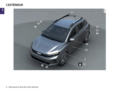 2025-2026 Dacia Sandero/Sandero Stepway Manuel du propriétaire | Français