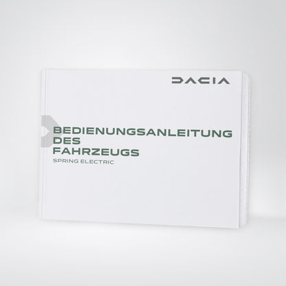 2026 Dacia Spring Electric Owner's Manual | German