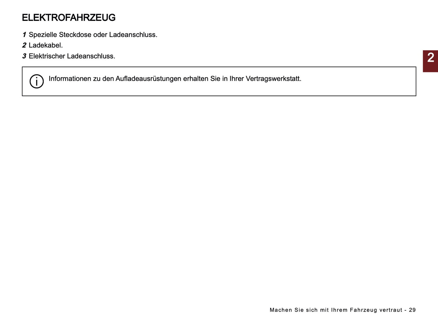 2026 Dacia Spring Electric Owner's Manual | German