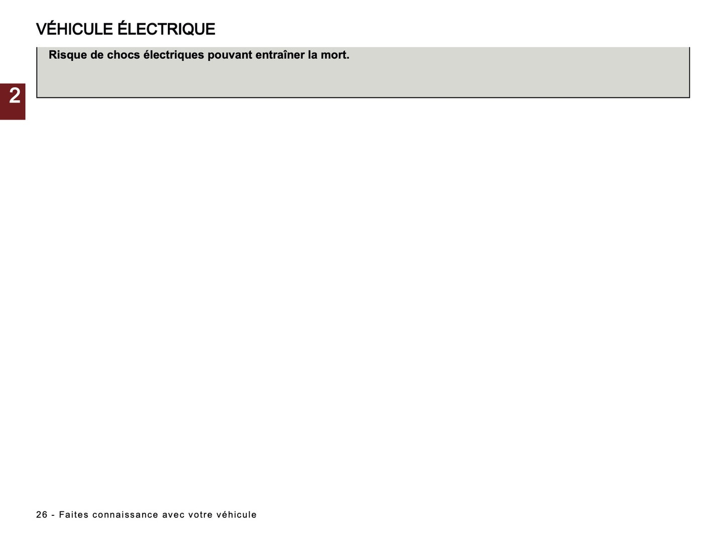 2026 Dacia Spring Electric Manuel du propriétaire | Français