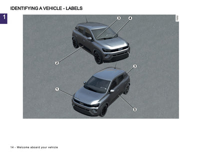 2026 Dacia Spring Electric Owner's Manual | English