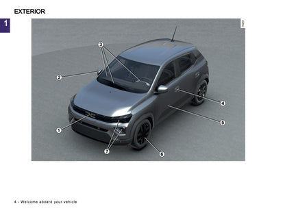 2026 Dacia Spring Electric Owner's Manual | English