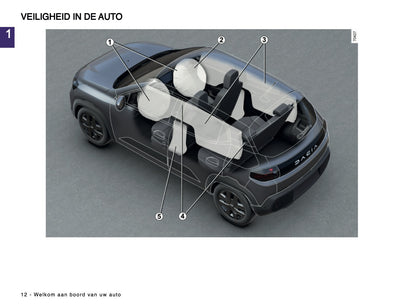 2024-2025 Dacia Spring Electric Gebruikershandleiding | Nederlands