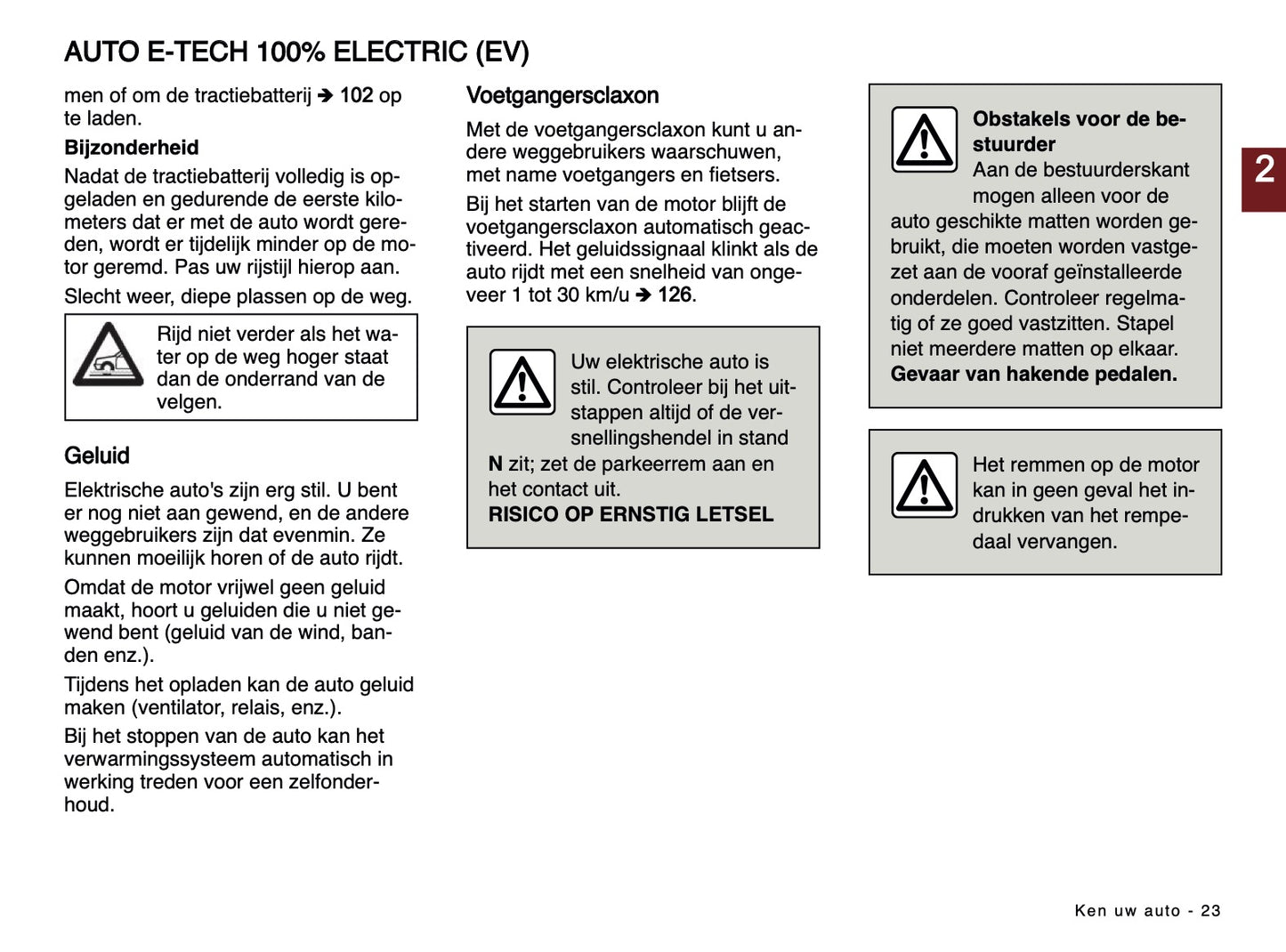 2024-2025 Dacia Spring Electric Gebruikershandleiding | Nederlands