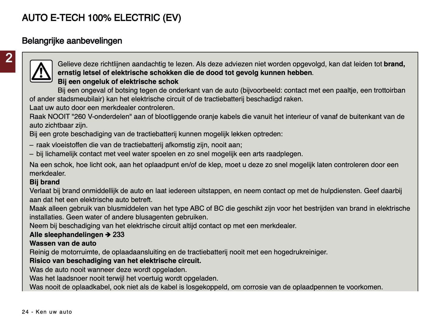 2024-2025 Dacia Spring Electric Gebruikershandleiding | Nederlands