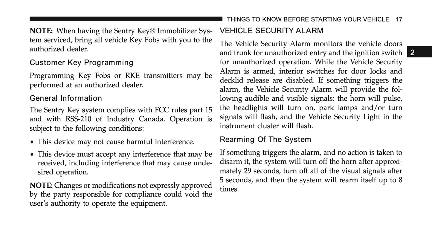 2015 Dodge Challenger Owner's Manual | English