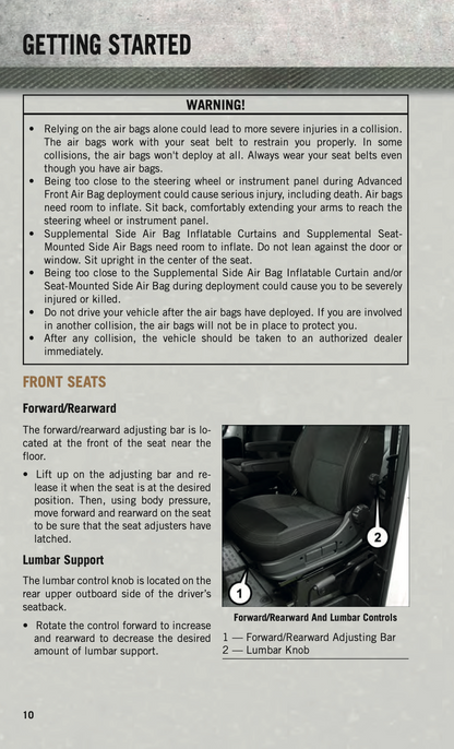 2014 Dodge Ram ProMaster Owner's Manual | English