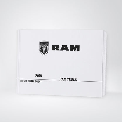 2018 Ram Truck Diesel Aanvullende Handleiding | Engels