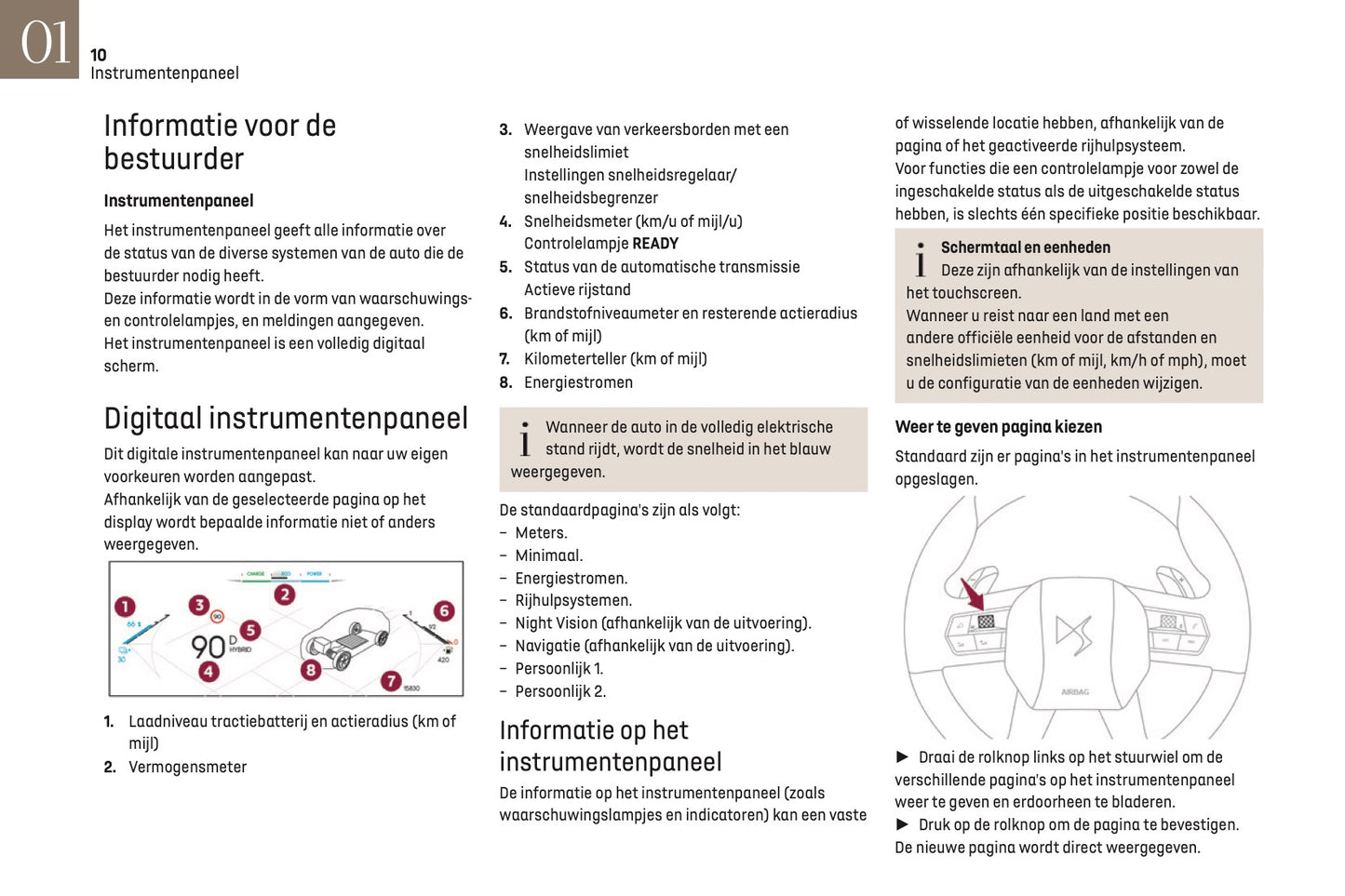 2024-2025 DS Automobiles DS 9 Owner's Manual | Dutch