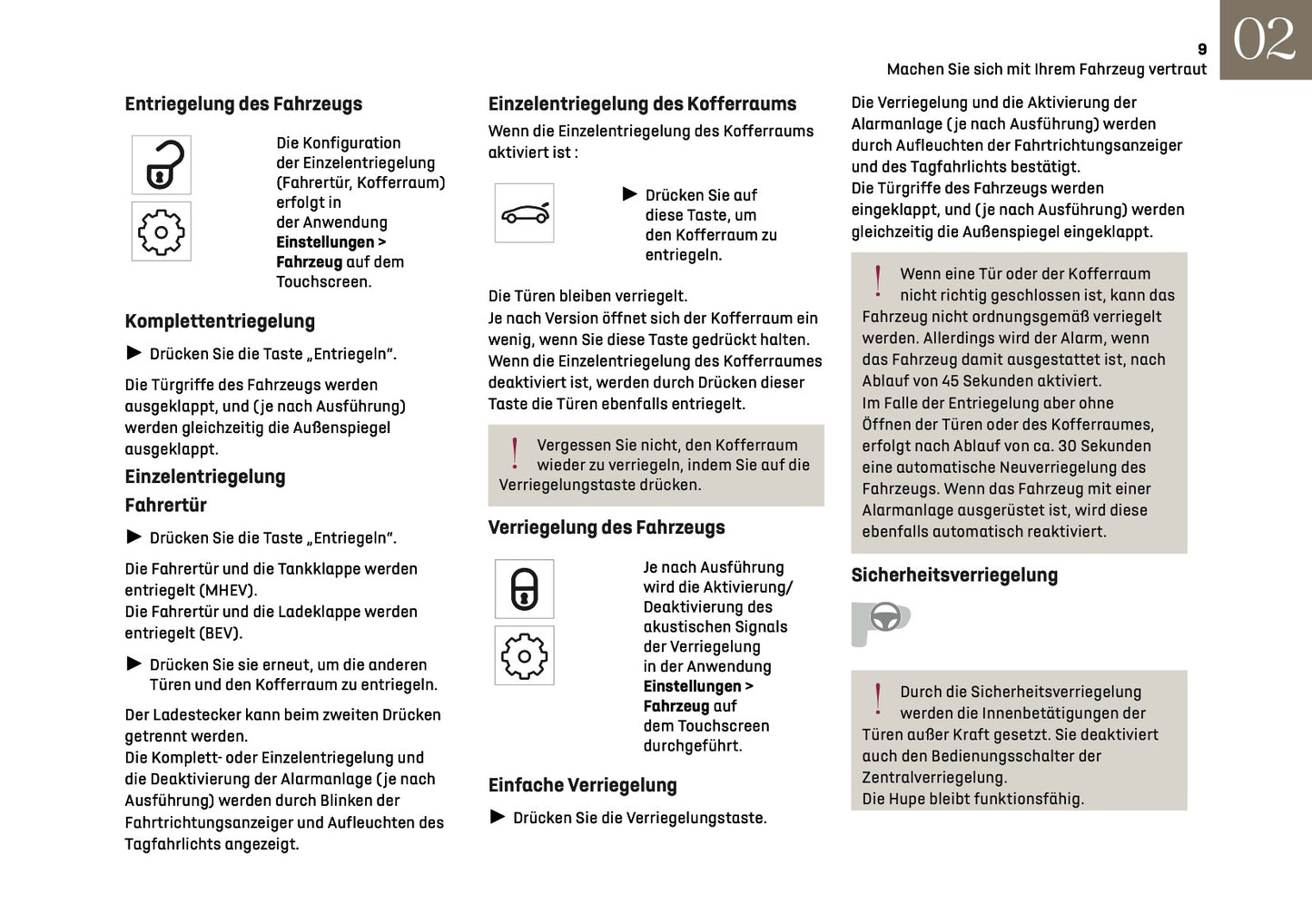 2025 DS Automobiles DS 3 Owner's Manual | German