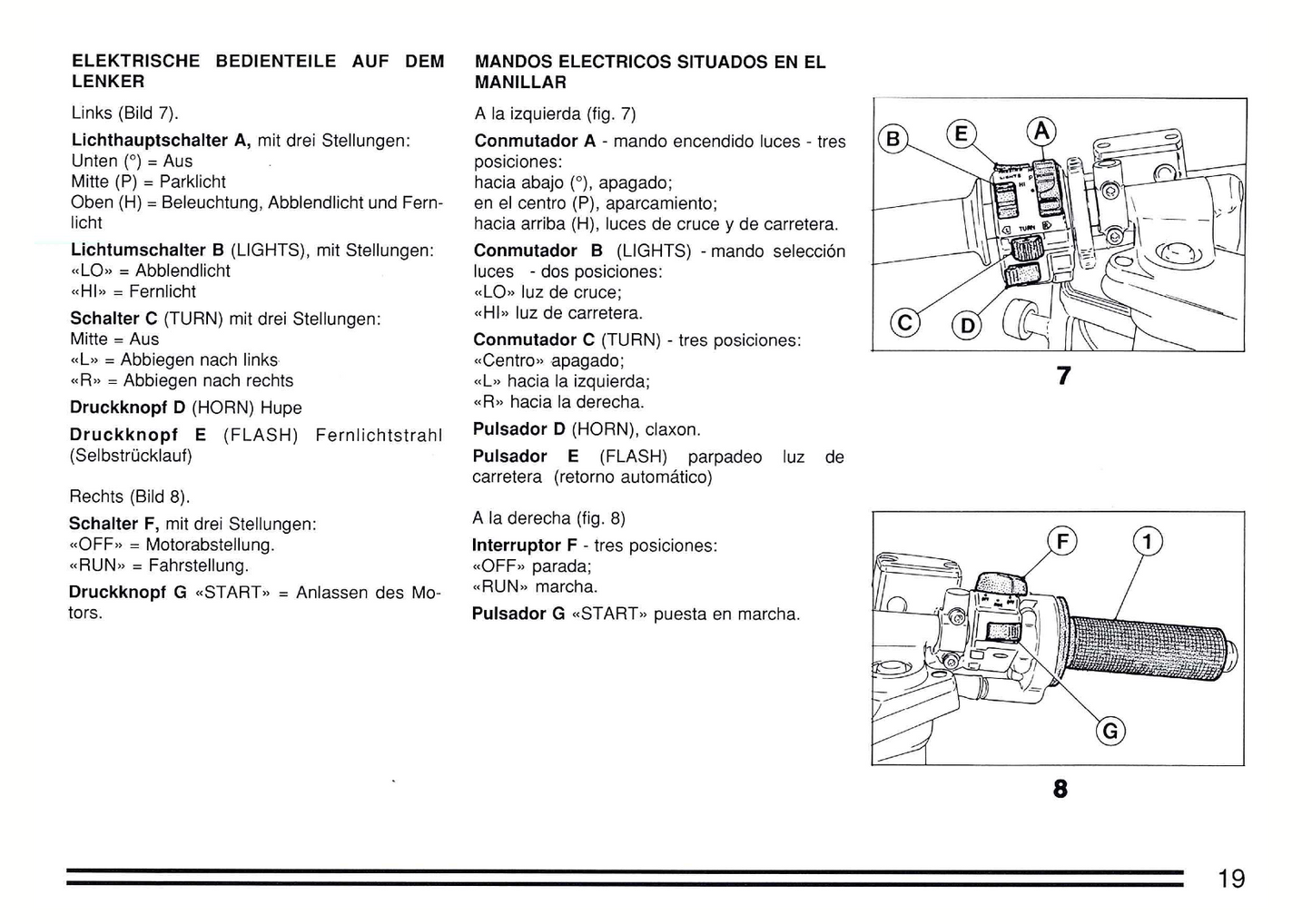 1991 Ducati 907 I.E. Gebruikershandleiding | Engels