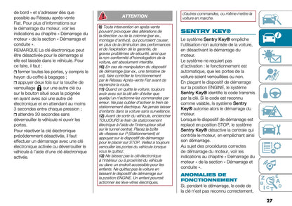 2025 Fiat 500e Manuel du propriétaire | Français