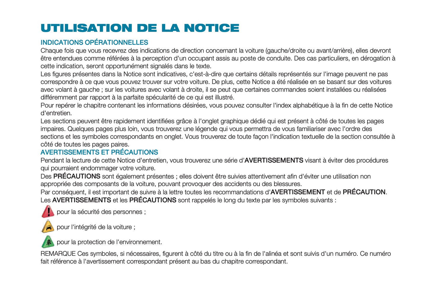 2025 Fiat 500e Manuel du propriétaire | Français