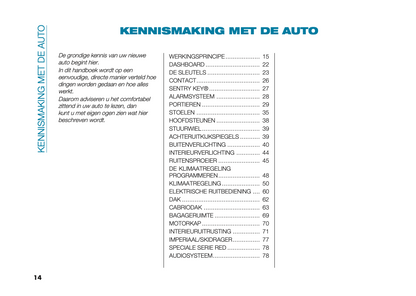 2024 Fiat 500e Owner's Manual | Dutch