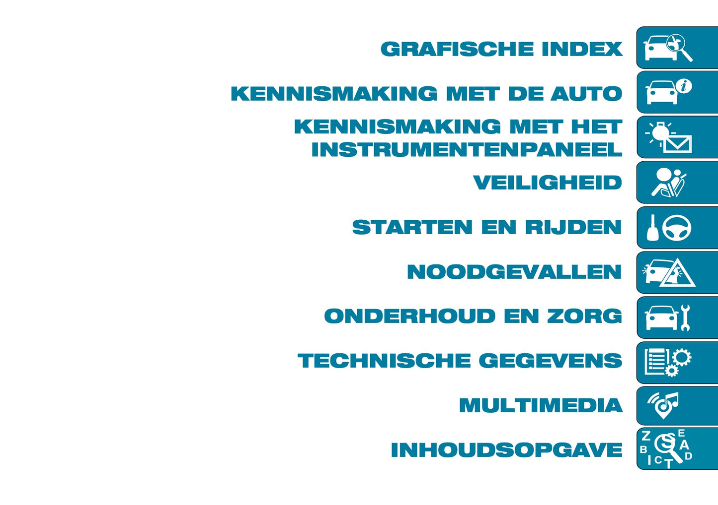 2025 Fiat 500e Owner's Manual | Dutch