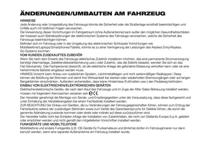 2024-2026 Fiat 500X Owner's Manual | German