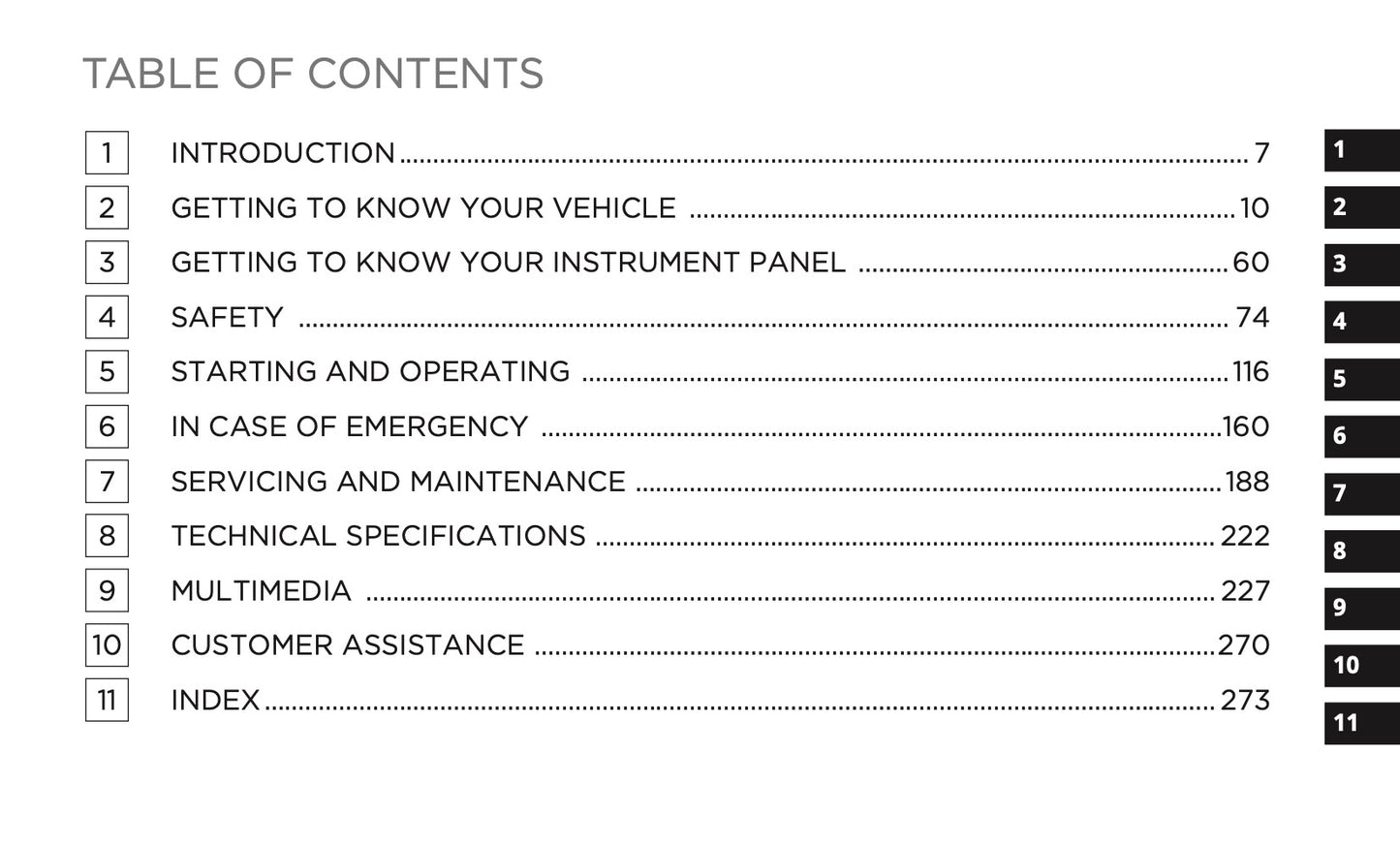 2020 Fiat 500X Owner's Manual | English US