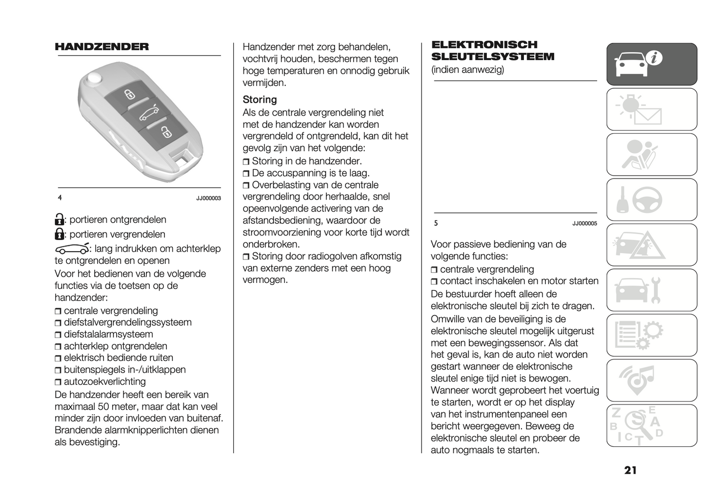 2023-2024 Fiat 600/600e Owner's Manual | Dutch