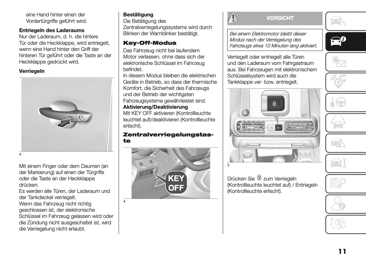 2025 Fiat Doblò Owner's Manual | German