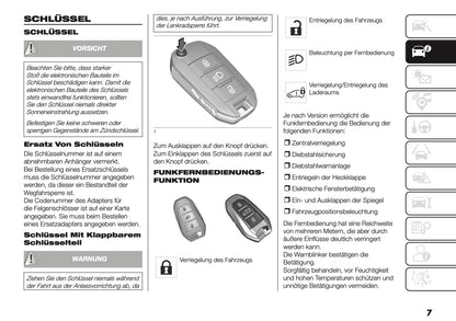 2025 Fiat Doblò Owner's Manual | German