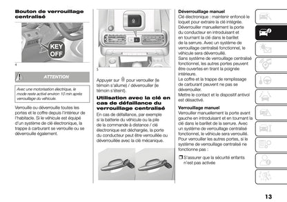 2025 Fiat Doblò Manuel du propriétaire | Français