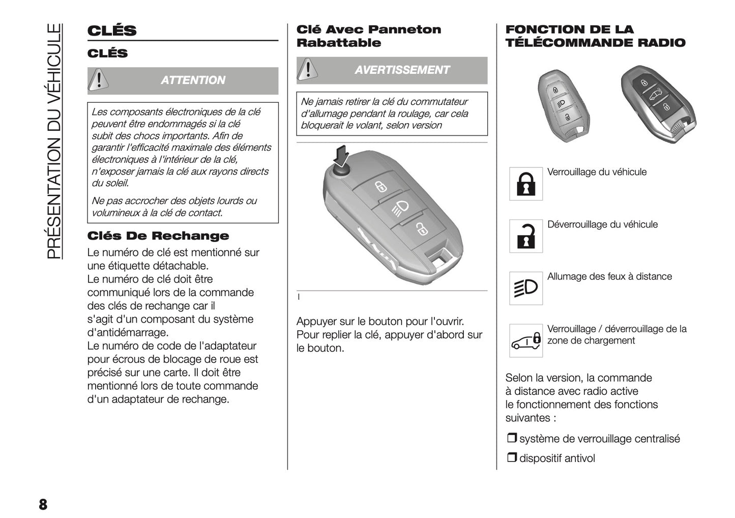 2025 Fiat Doblò Manuel du propriétaire | Français