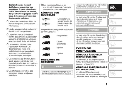 2026 Fiat Doblò Manuel du propriétaire | Français