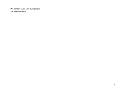 2023-2025 Fiat Doblo Owner's Manual | Dutch