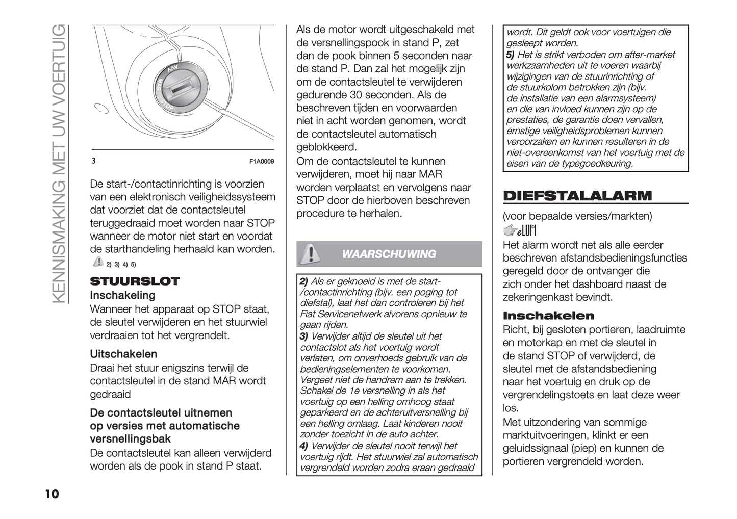 2020 Fiat Ducato Owner's Manual | Dutch