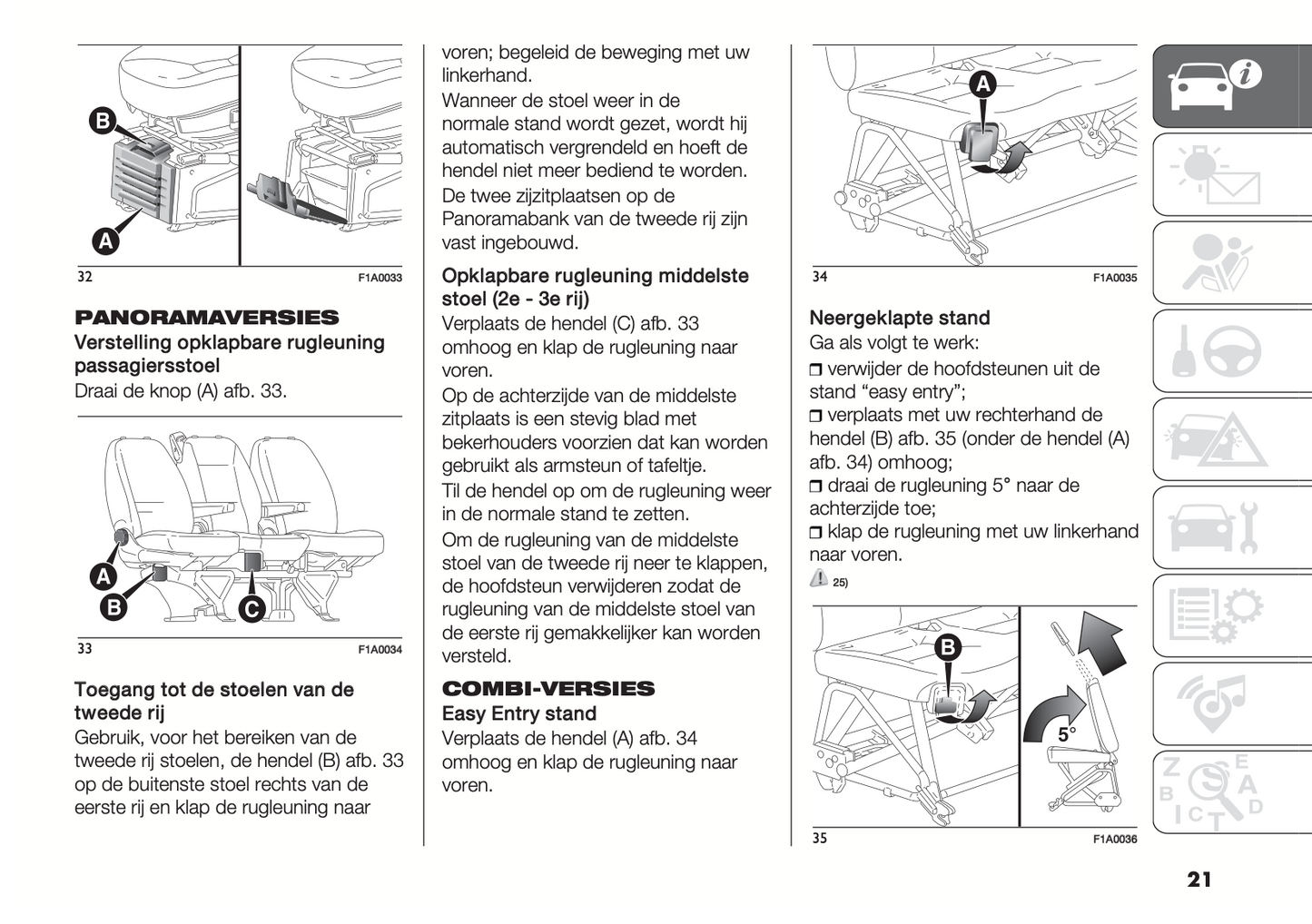 2020 Fiat Ducato Owner's Manual | Dutch