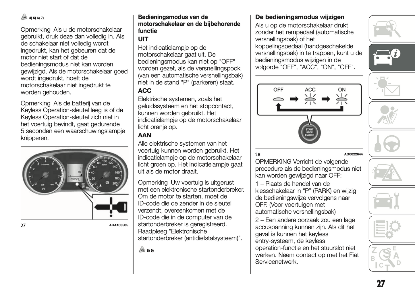 2018-2024 Fiat Fullback Owner's Manual | Dutch